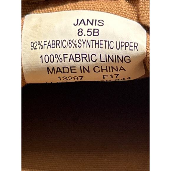 Women’s Ralph Lauren Brown Tread Casual Slip-on Tennis, Janis SZ 8.5 - Picture 8 of 9